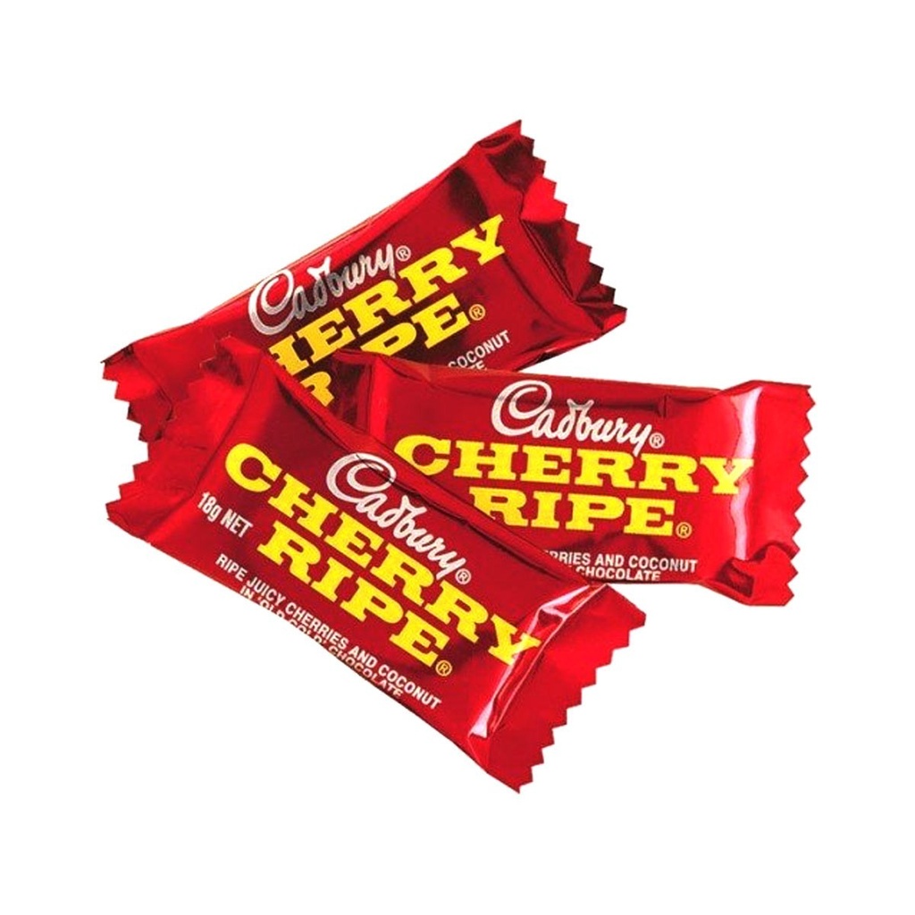 Cadbury Cherry Ripe 18g Bulk Chocolate Bars Candy Bar Sydney
